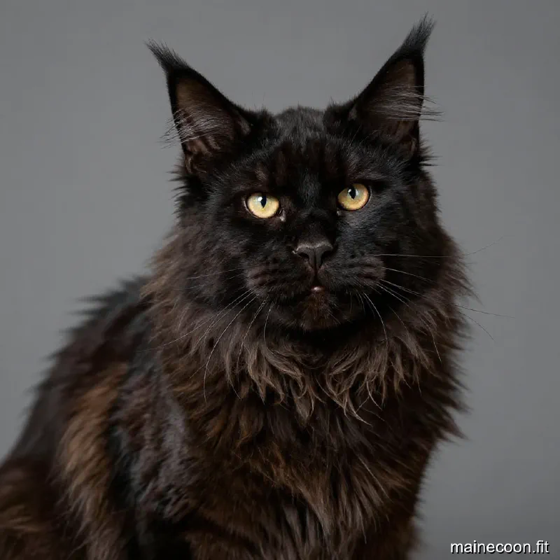 Black Mainecoon Stud