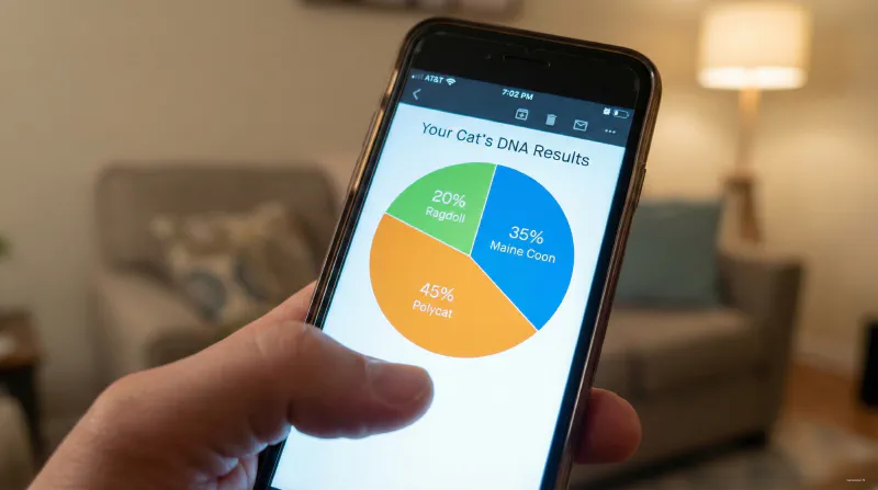 DNA test results showing breed ancestry